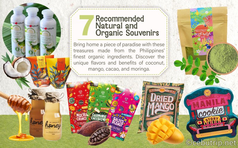 Recommended Souvenirs from Cebu: 7 Selected Souvenirs Made up of Organic and Natural Ingredients