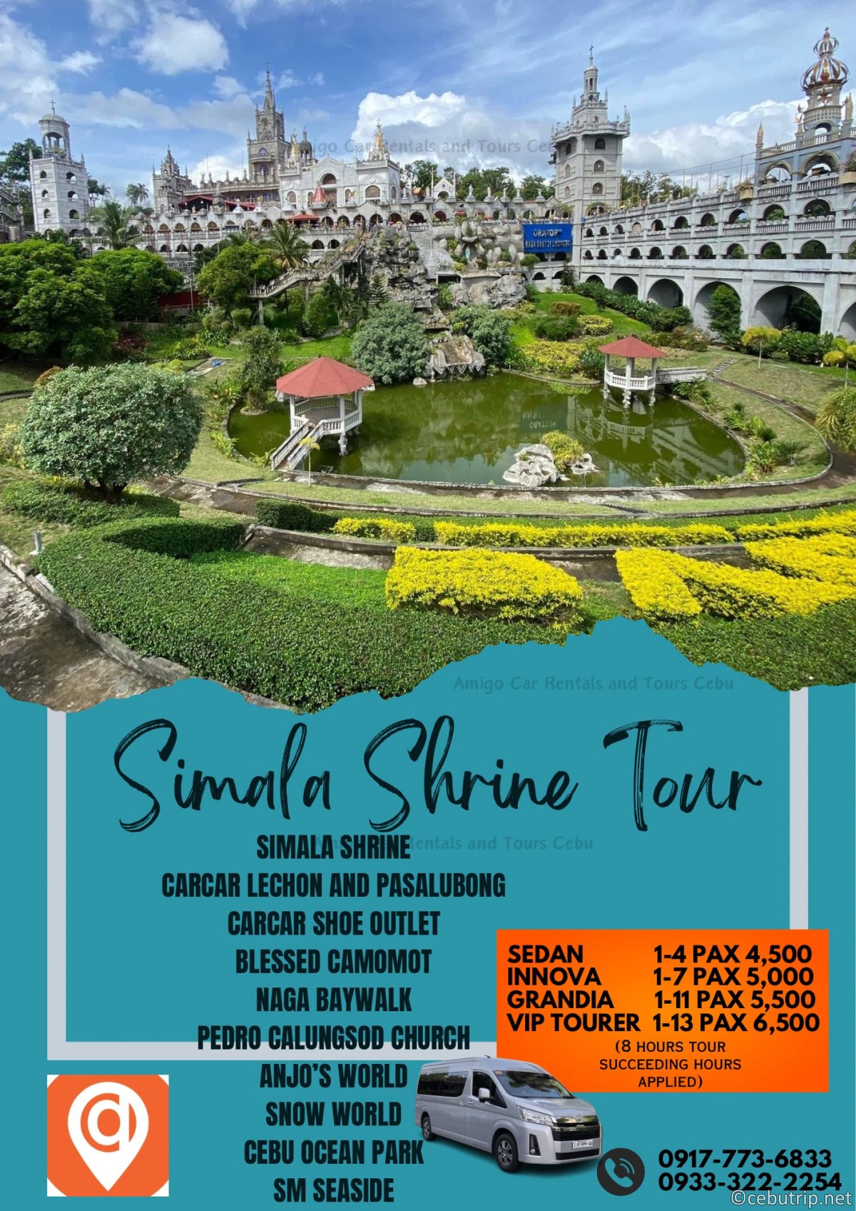 Cebu & Bohol Island Tours | Affordable Private Car Rentals – Amigo Travel