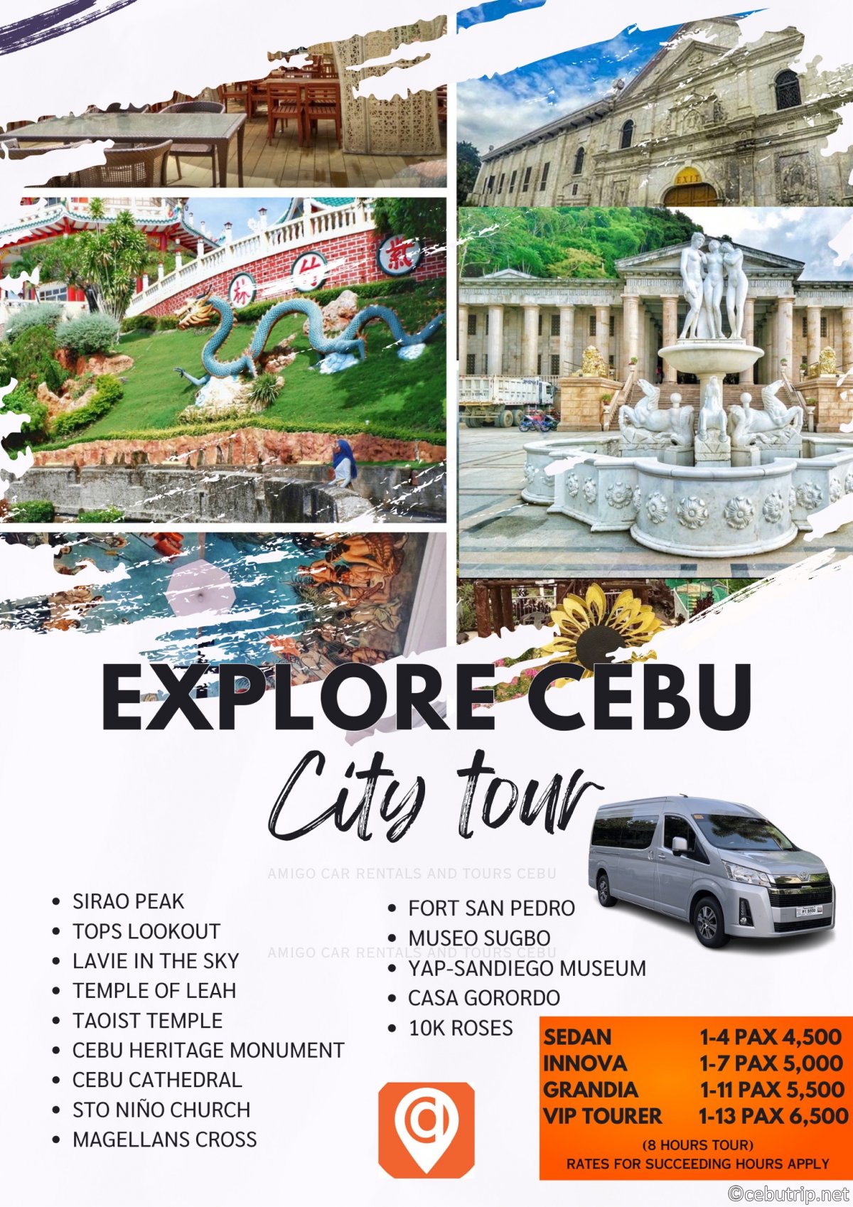 Cebu & Bohol Island Tours | Affordable Private Car Rentals – Amigo Travel