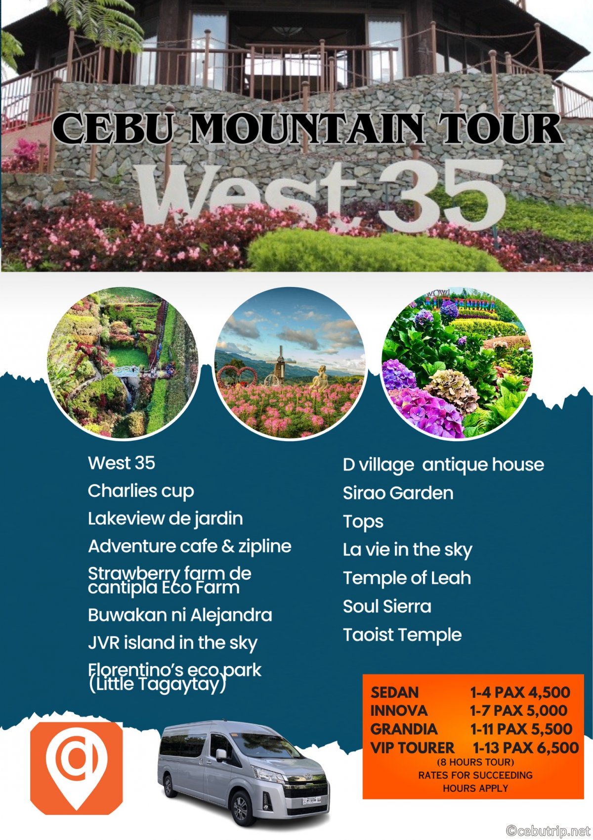 Cebu & Bohol Island Tours | Affordable Private Car Rentals – Amigo Travel