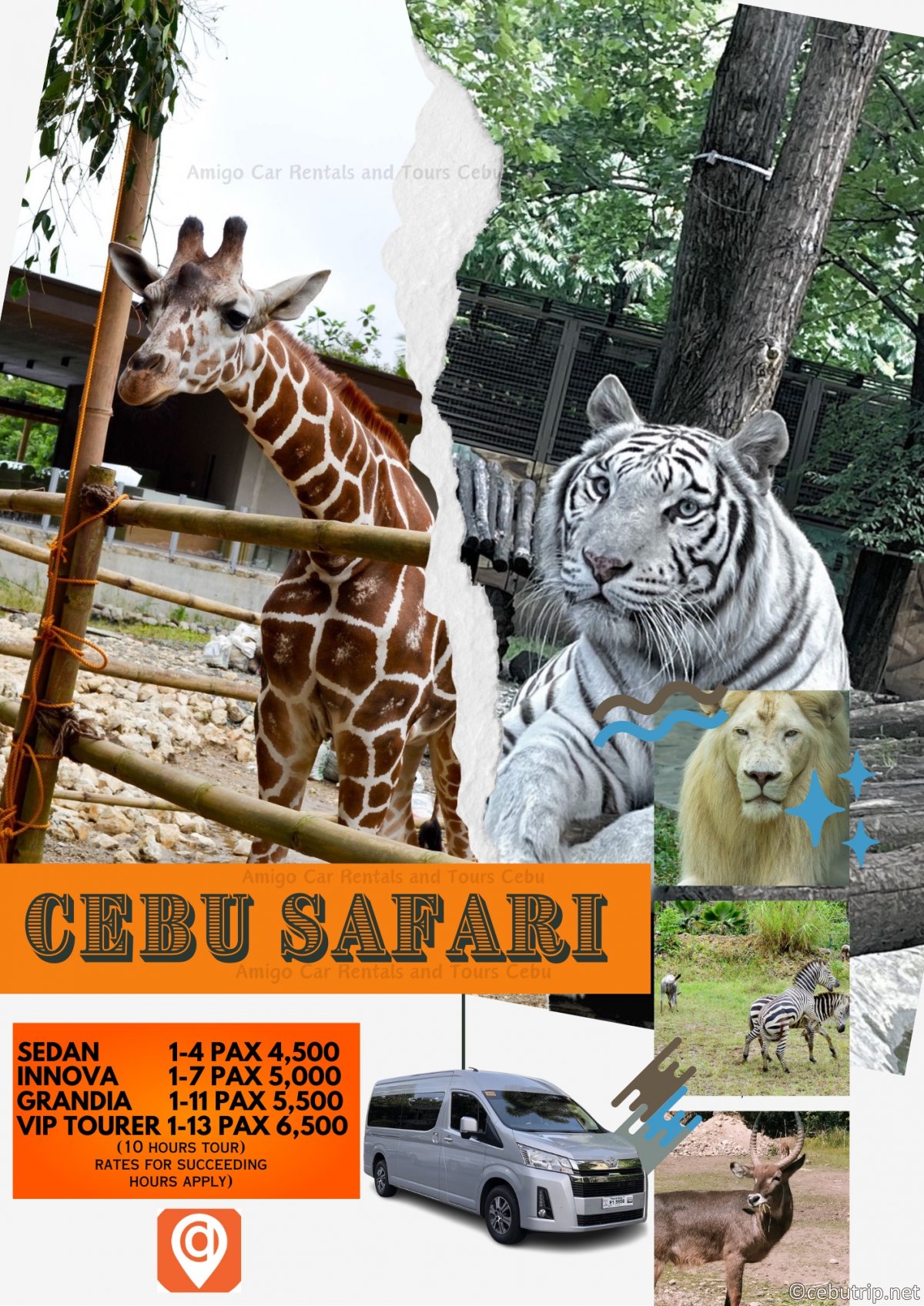 Cebu & Bohol Island Tours | Affordable Private Car Rentals – Amigo Travel