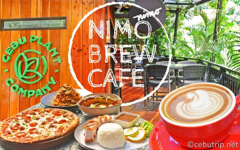 セブ島のNIMO BREW - 自然を感じる人気のガーデンテラスカフェ