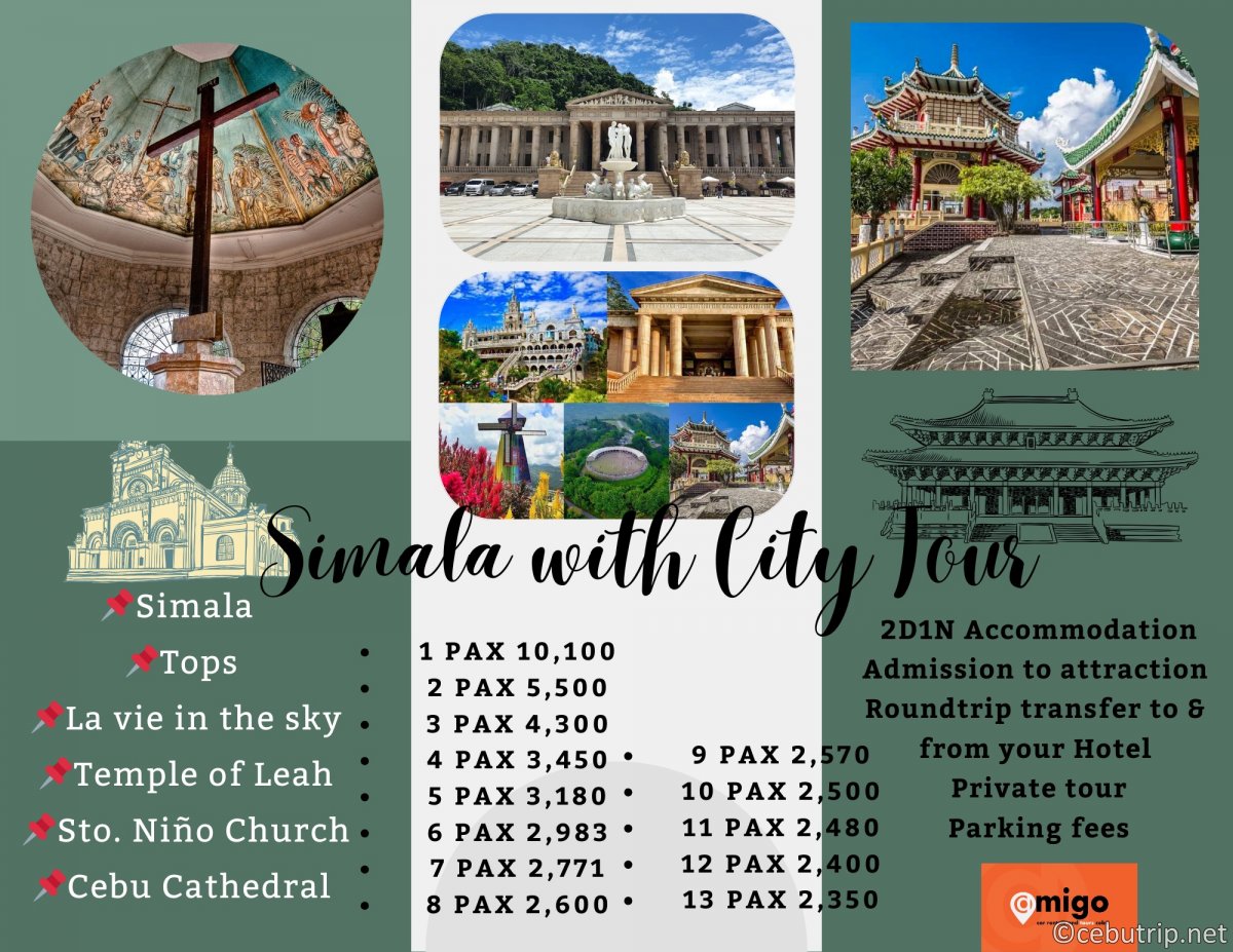 Cebu & Bohol Island Tours | Affordable Private Car Rentals – Amigo Travel