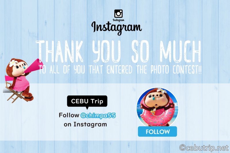 セブ島Instagramフォトコンテスト結果発表 エモフォト　セブトリップ