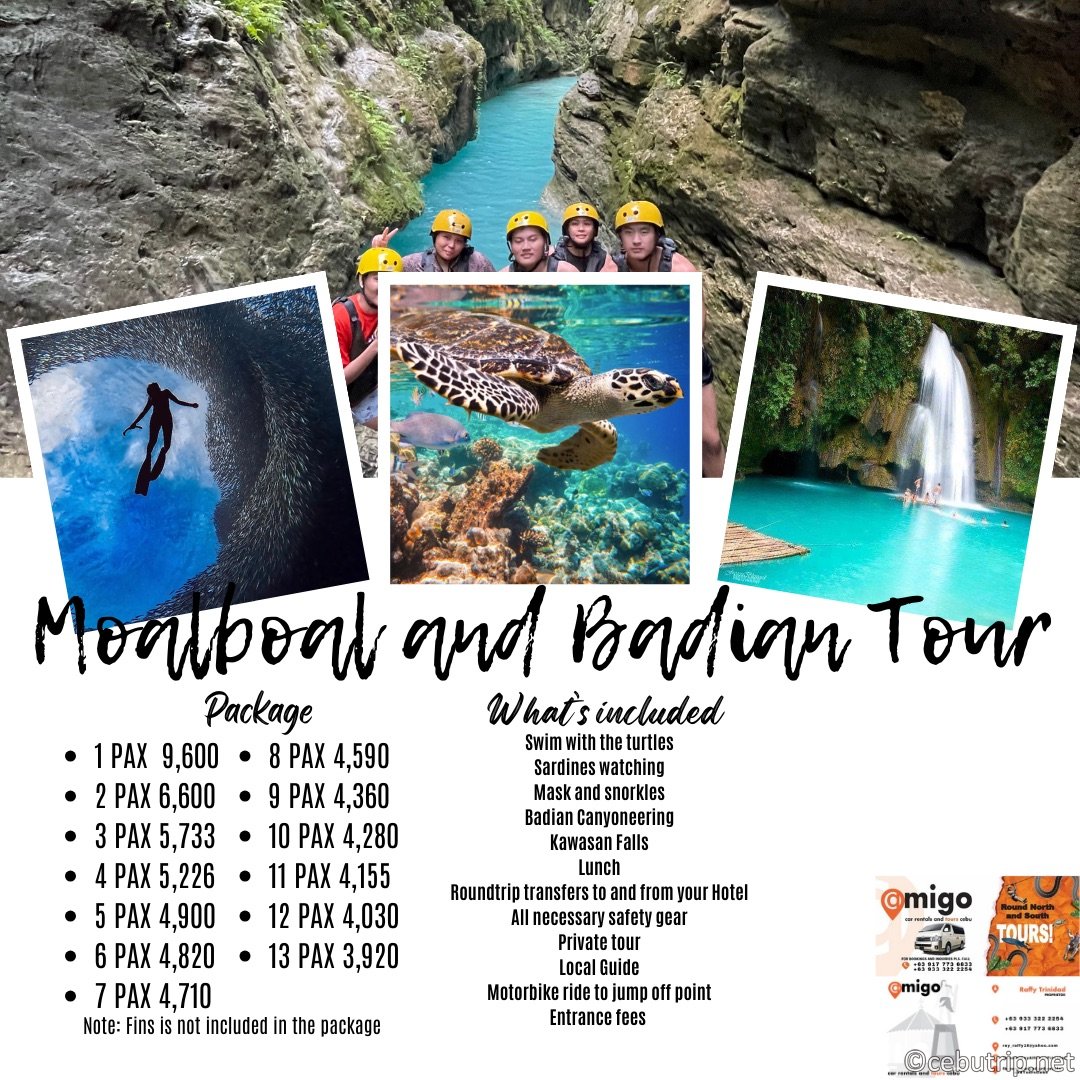 Cebu & Bohol Island Tours | Affordable Private Car Rentals – Amigo Travel