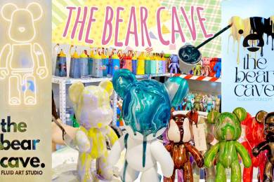 The Bear Cave Fluid Art Studio（ベア ケーブ フルイド アート スタジオ） #
